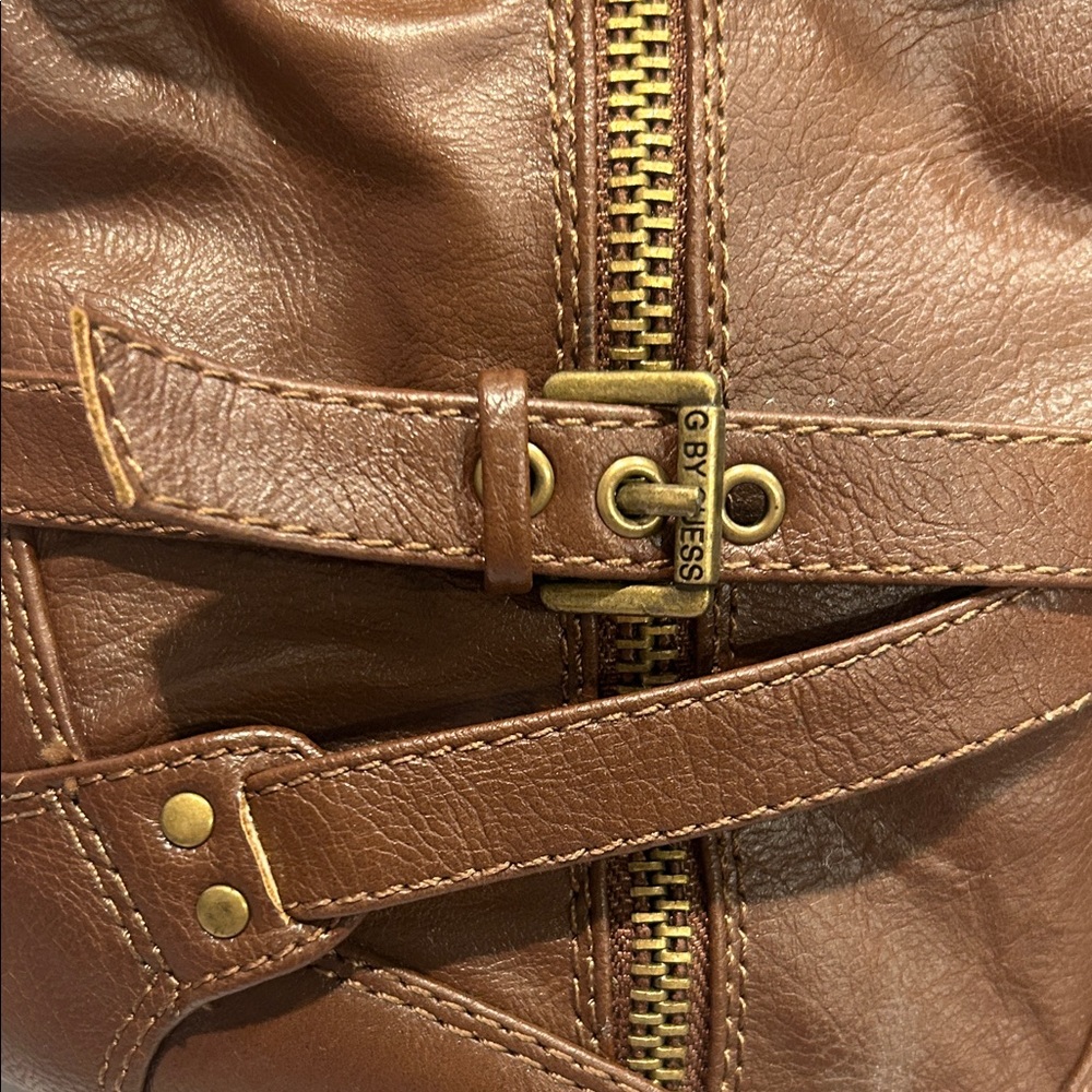 Guess Brown Heeled Boots for Women - Picture 2 of 8